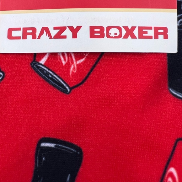 CRAZY BOXER, COCA COLA BOXER BRIEFS, COKE PICTURES BOTTLES, CUPS & GLASSES LARGE - Picture 5 of 12